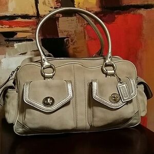 Vintage Coach. Canyon  genuine suede bags